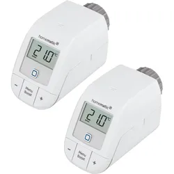 Homematic IP Smart Home 153412A0, Heizkörperthermostat Basic, 2 Stück, Thermostat, Weiss