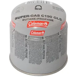 Coleman C190 GLS Stechkartusche Butan-Propan-Gemisch mit Gas Lock System 190 g