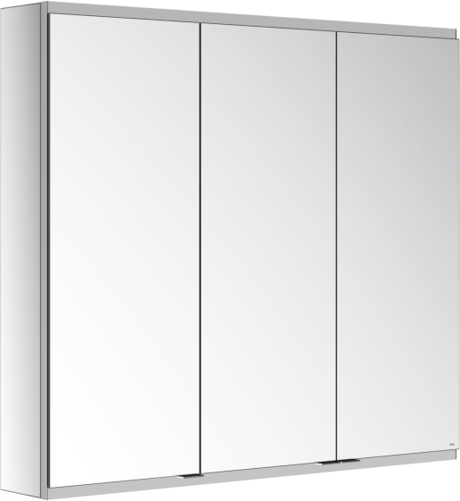 Keuco Royal Modular 2.0 Spiegelschrank 800301001100300 1050 x 900 x 160 mm, 1 Steckdose, 1 Doppel-USB-Ladestelle, Wandvorbau, 3-türig