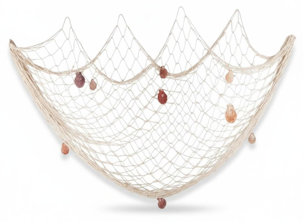 Decoratief visnet in Mediterrane stijl voor binnen- en buitengebruik van KLK Commerce