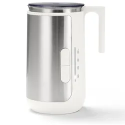 Tchibo Induktions-Milchaufschäumer, für warmen & kalten Milchschaum, Weiß
