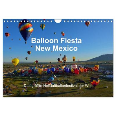 Balloon Fiesta New Mexico (Wandkalender 2027 DIN A4 quer), CALVENDO Monatskalender