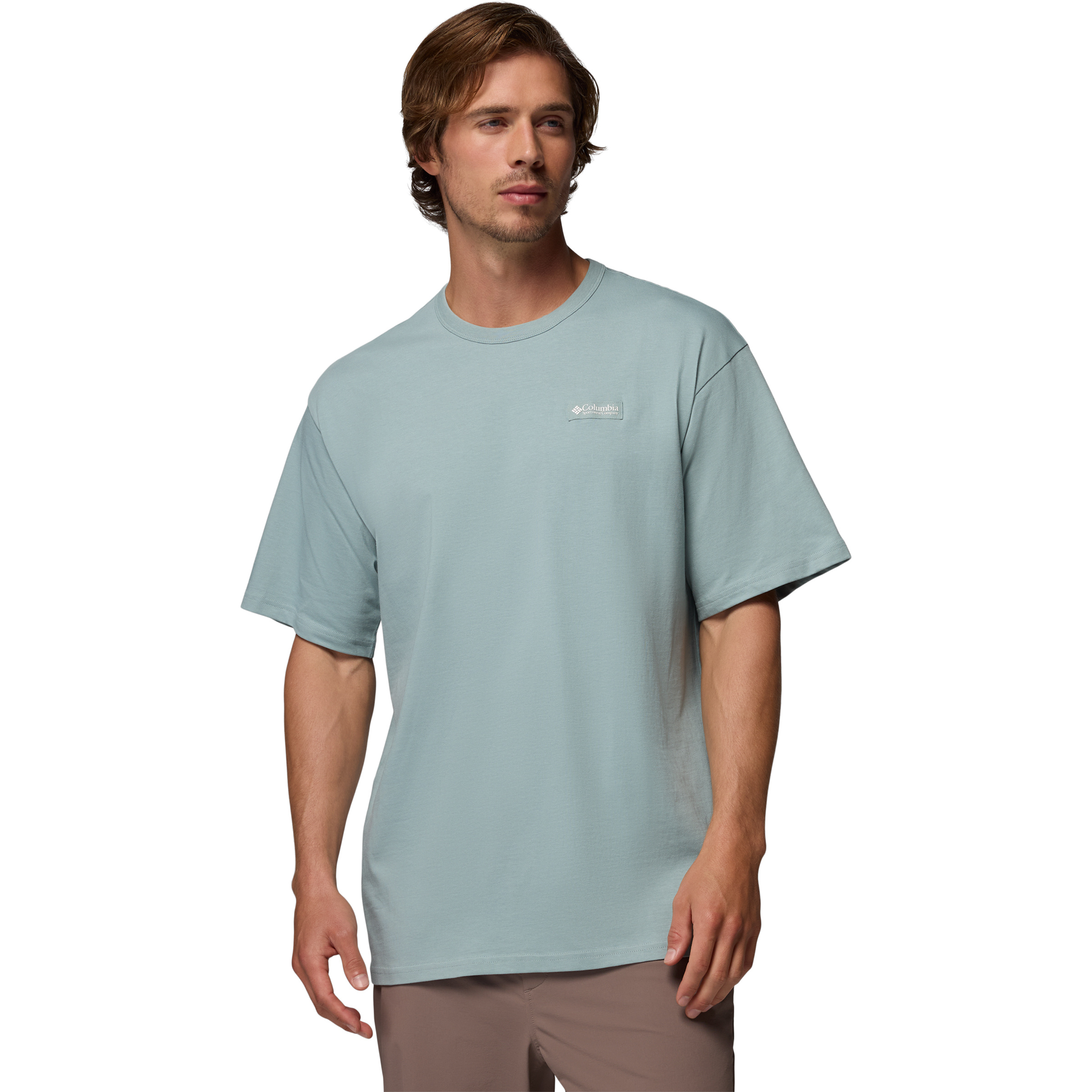 Columbia CSC Heavyweight Herren T-Shirts blau Größe S Lifestyle Hautfreundlich