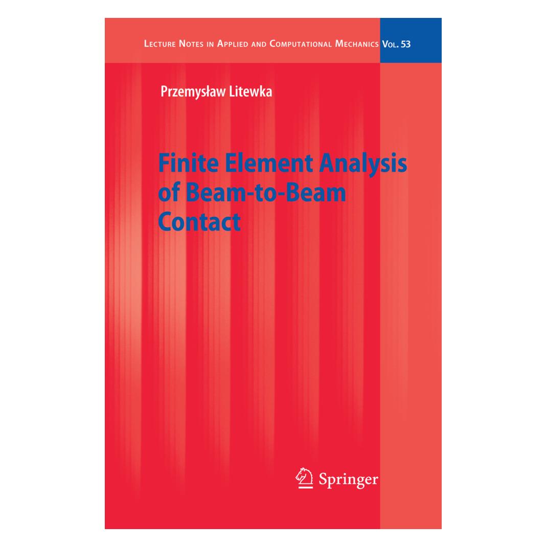 Springer Finite Element Analysis of Beam-to-Beam Contact (Englisch, Softcover, Przemyslaw Litewka) (35146576)