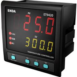 Enda ET9420-LV-RS PID Temperaturregler Thermoelement -200 bis 1600 °C Relais 2 A (L x B x H) 96 x 96 x 96 mm
