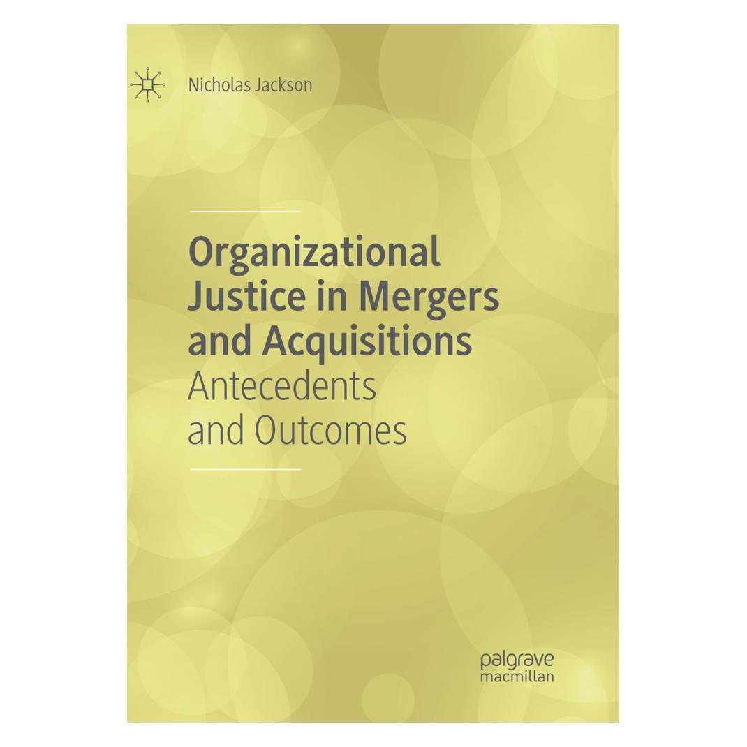 Springer Organizational Justice in Mergers and Acquisitions (Englisch, Softcover, Nicholas Jackson) (56092933)