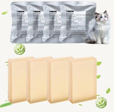 Uplift Picks Self Cleaning Cat Litter Deodorizer Replacement Odor Eliminator For PETKIT Meowant And UBPET Litter Boxes 4 Packs