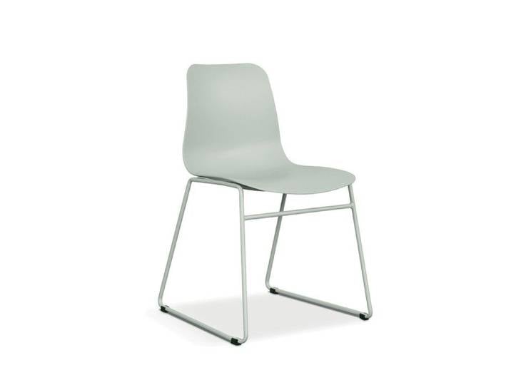 Chaise MARIE – Polypropylène gris vert