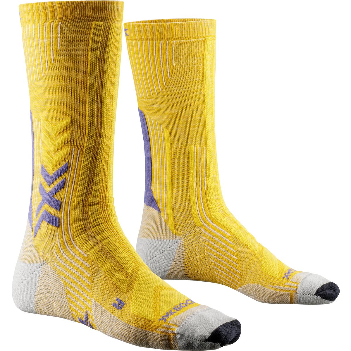 X-Socks X-socks Trekking Perform Merino Crew flax gold/amethyst (M152) 39-41 XS-TQPNS24M-M152-39-41