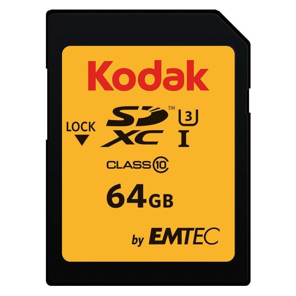 Kodak KO-EKMSD64GXC10HPRK-D (64 GB, SDXC, U1, UHS-I) (KO-EKMSD64GXC10HPRK-D)