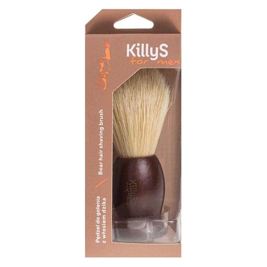KillyS For Men Boar Hair Shaving Brush Wild Boar Bristle Shaving Brush (Rasierpinsel) (3031445009799)