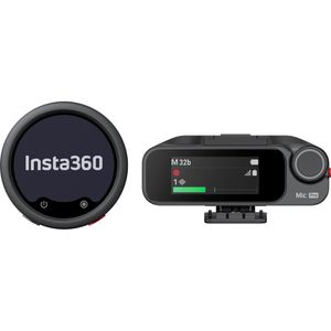 Insta360 Mic Pro Mikrofon (1 TX + 1 RX), digitales Drahtlos-Mikrofonsystem