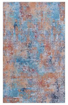 Klair Living MAVAL Multi Washable Non-Shedding Area Rug