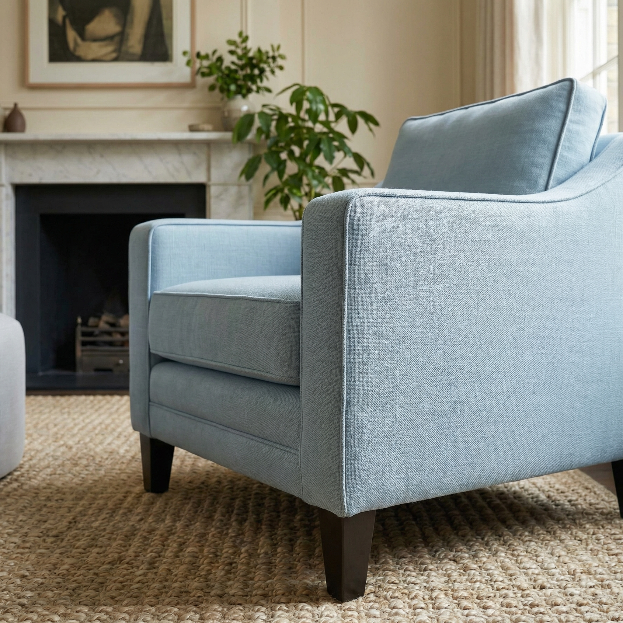 Sofa Style Wiltshire Armchair in Sky Blue