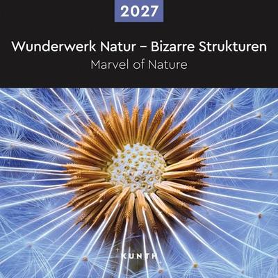 Wunderwerk Natur – Bizarre Strukturen - KUNTH Broschurkalender 2027