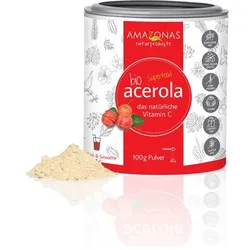 ACEROLA 100% Bio Pur natürliches Vit.C Pulver 100 g