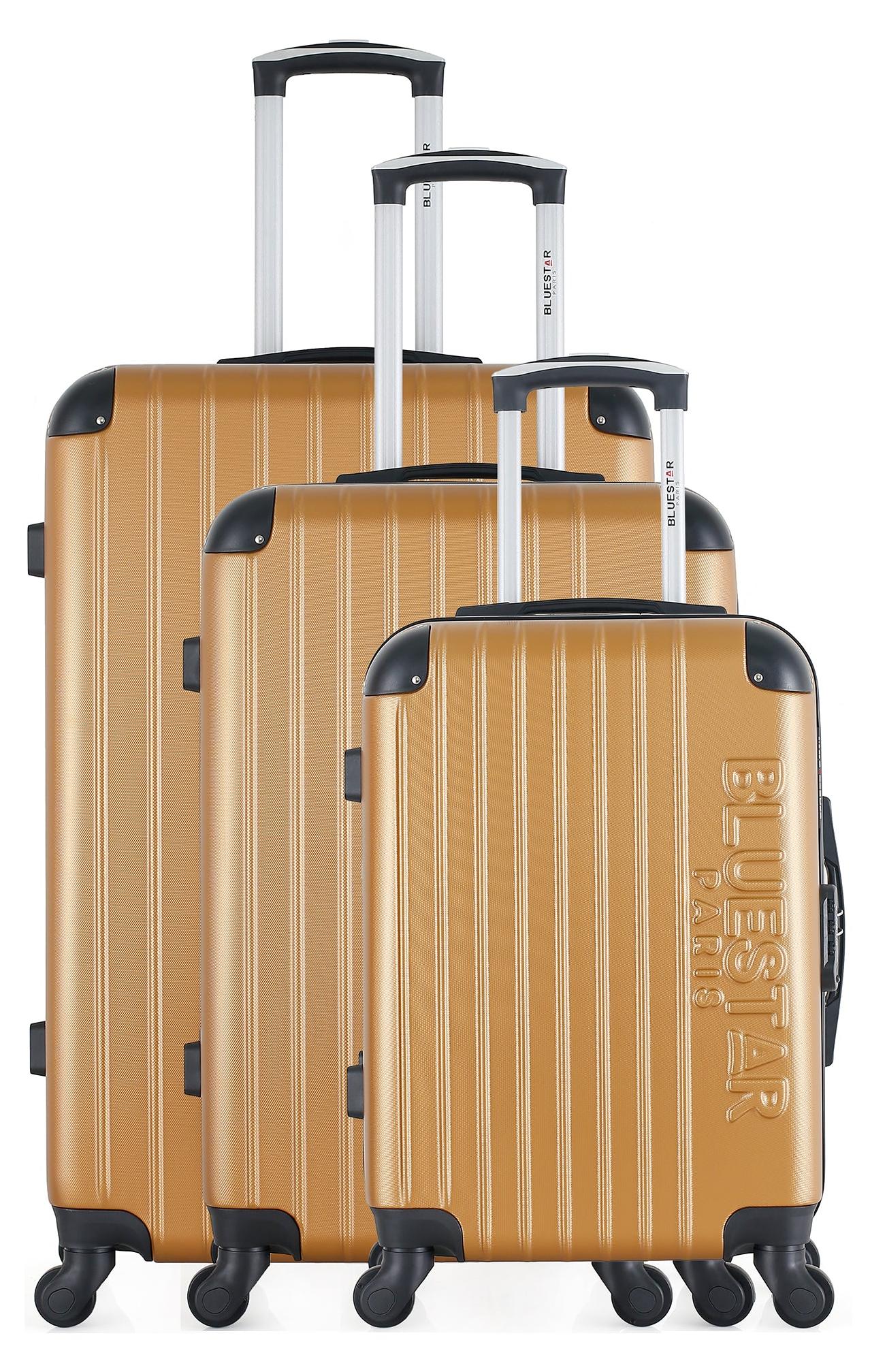BLUESTAR - 3er-Set Koffer BUCAREST 75 cm, 4 Rollen