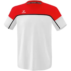 erima Change T-Shirt Herren weiß/rot/schwarz M