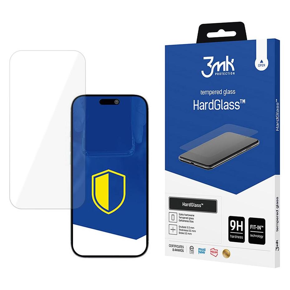 3MK HardGlass Tempered Screen Protector (1 Stk., Apple iPhone Air) (5903108668989)