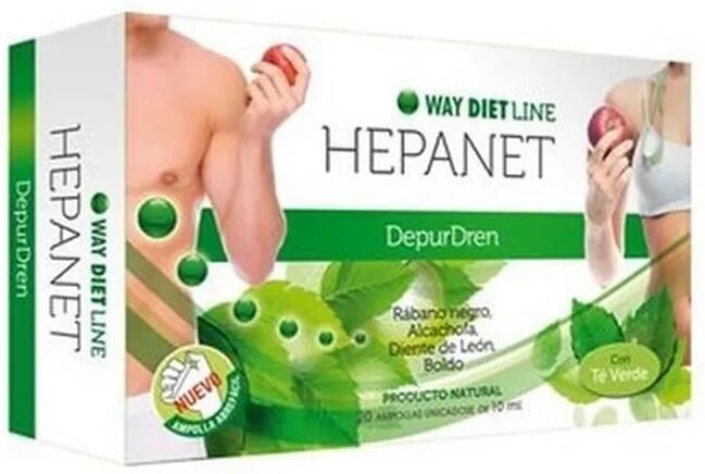 Way Diet Hepanet Depurdren 20 Viales