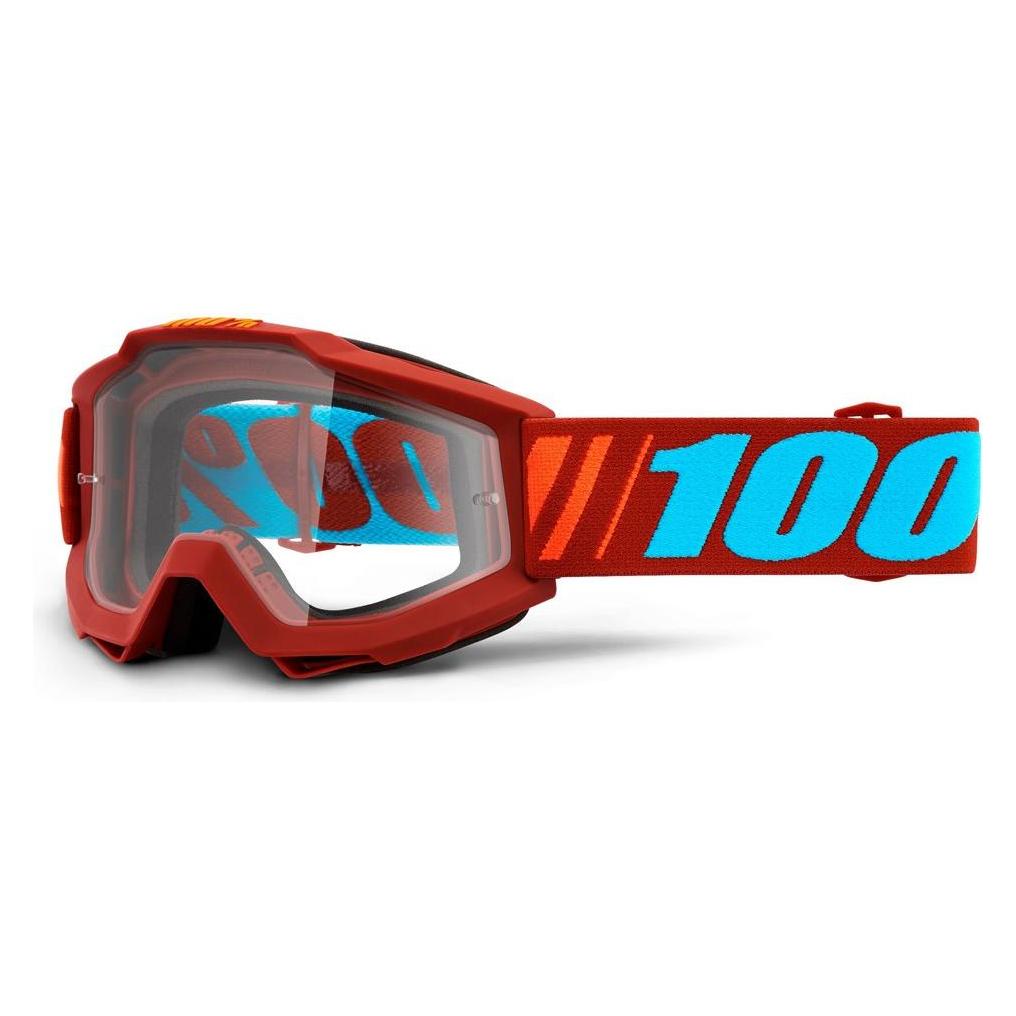 Tajima Desconocido Accuri Sonnenbrille, Sportzubehör, für Erwachsene, Unisex, Rot (Dauphine-Clear Linse), E (308699-uniw)