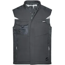 Winter Softshellweste "JN825" - XL - black/black