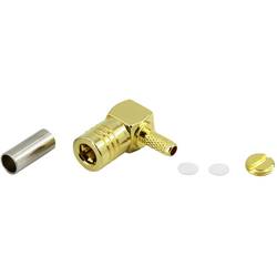 TRU COMPONENTS 5972556 SMB-Steckverbinder Kupplung, gewinkelt 50 Ω 1 St.