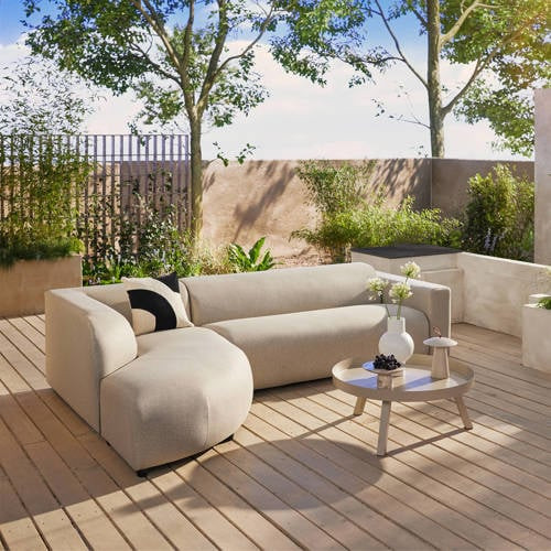 Studio LIVIT Palma Outdoor all weather loungebank in L-vorm