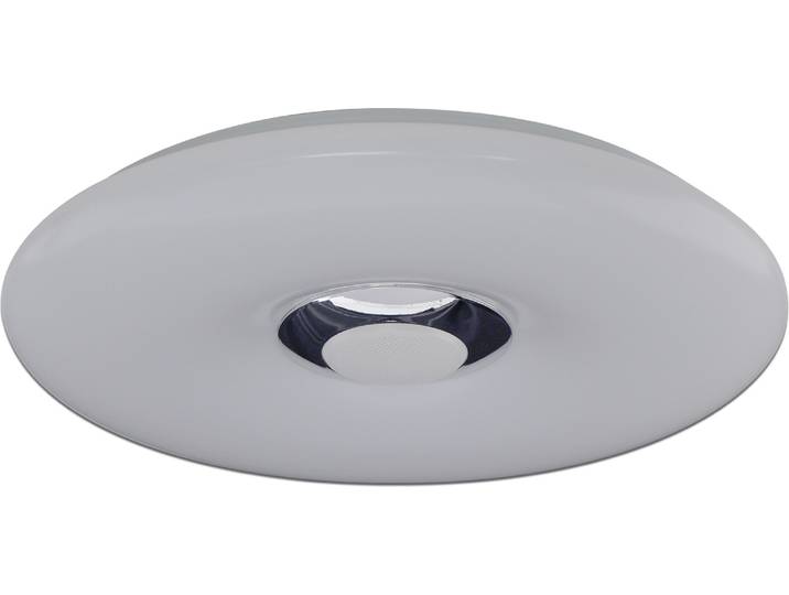 Näve - LED Deckenleuchte \ Nashville\ , Maße: d: 40cm; h: 6cm; 1220261