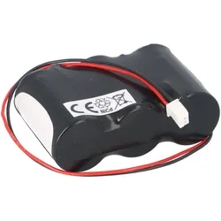 Mexcel Notleuchtenakku NiCd 3,6V 1800mAh F1x3 Sub-C mit Stecker