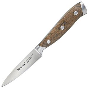 Metaltex Gemüsemesser 255920000 Heritage Line, 9 cm Edelstahlklinge, Pakkaholzgriff