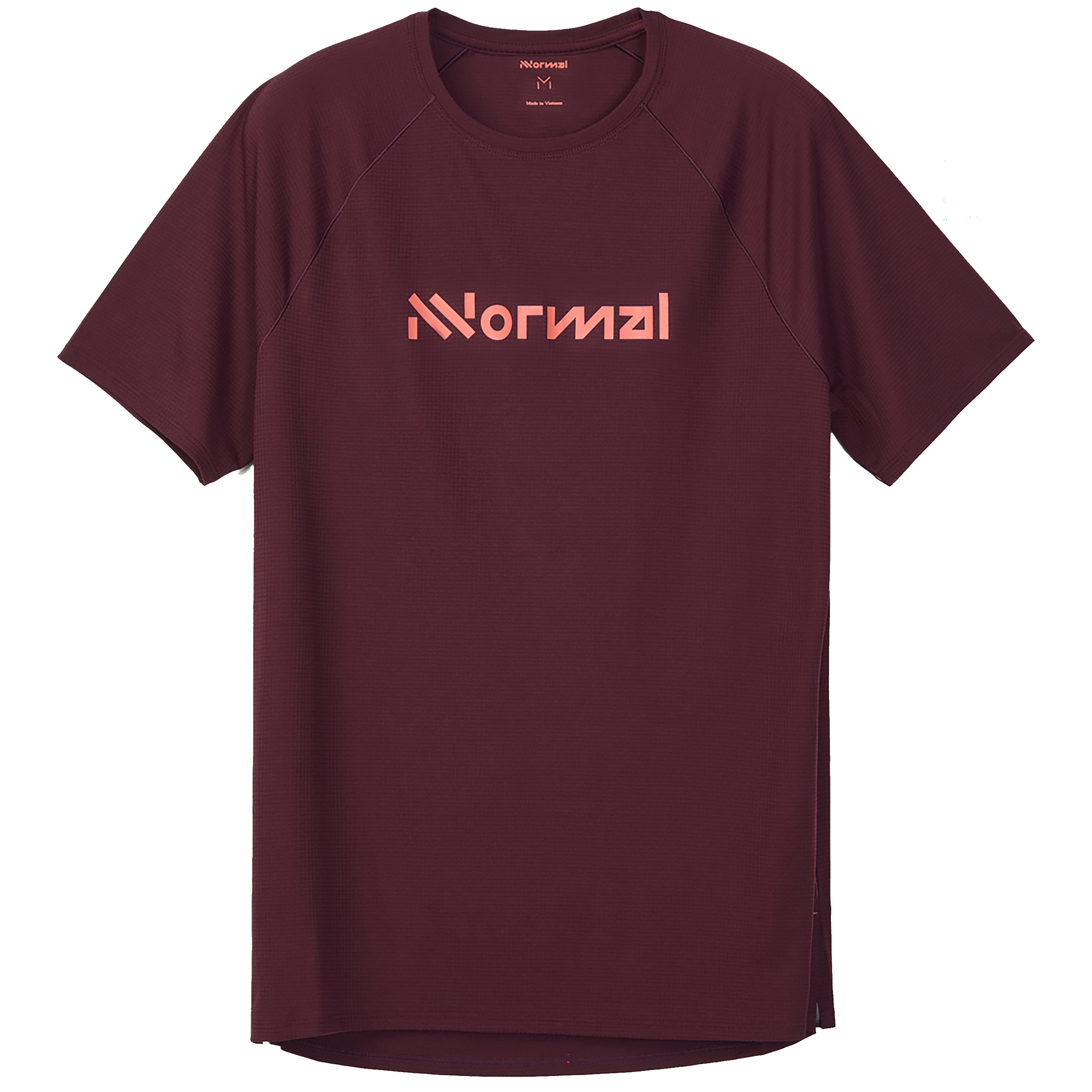 NNormal Race Herren Laufshirts rot Größe M Laufen | Trailrunning Schnell trocknend
