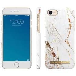 iDeal Of Sweden Fashion (Apple iPhone 6, Apple iPhone 7, Apple iPhone 8, Apple iPhone SE), Smartphone Hülle, Gold, Weiss