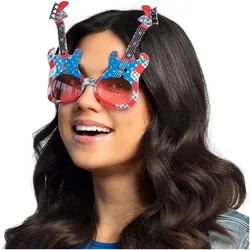 Boland Partybrille Gitarre USA