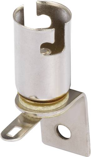 TRU Components 1568157 Lampenfassung Sockel (Miniaturlampen): BA9s Anschluss (Sockel): Lötfahne