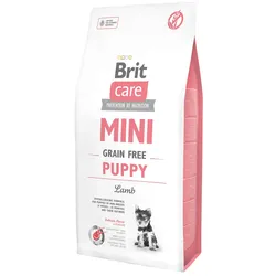 BRIT CARE Mini Grain-Free Puppy Lamb 2kg + Überraschung für den Hund