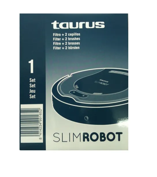 Set filtro y cepillo para aspirador robot Taurus Slim Robot