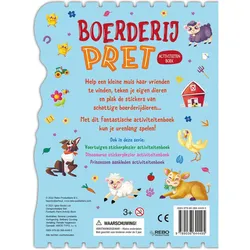 Rebo, Sticker, Bauernhof-Spass-Sticker-Spass-Stickerbuch