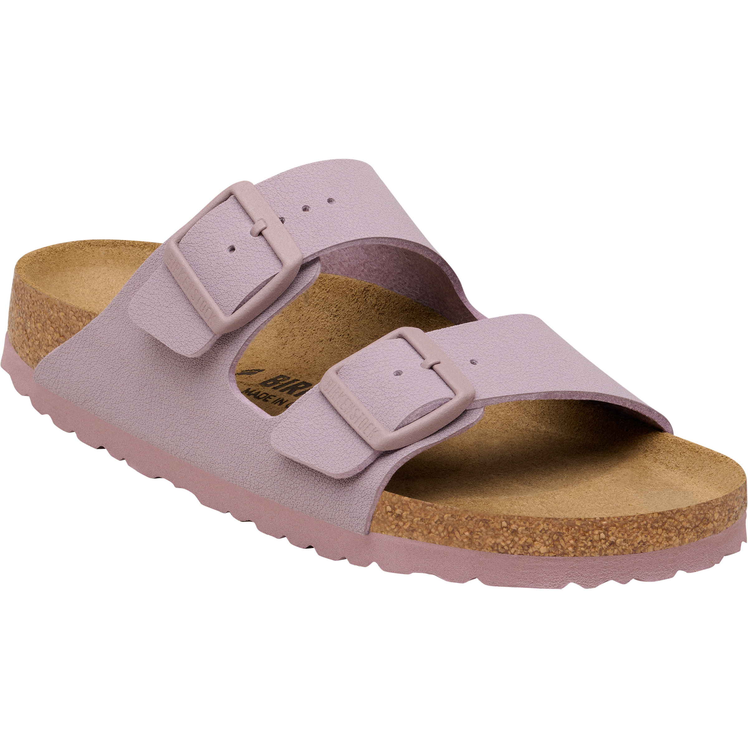 Birkenstock Arizona Birko-Flor Nubuk Narrow Sandalen Damen Sandalen rosa Größe 42 Lifestyle