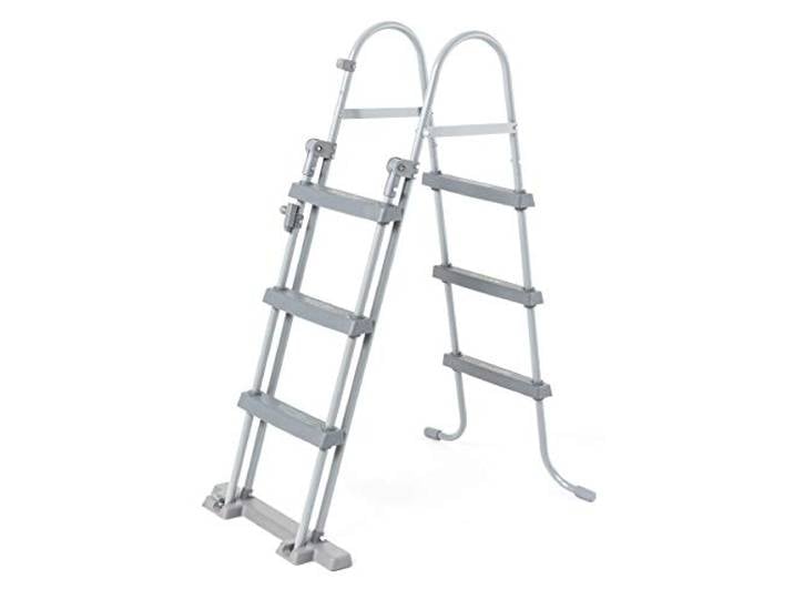 Bestway Flowclear Sicherheitsleiter, 107 cm, Maximale Tragfähigkeit: 150 kg Multicolor