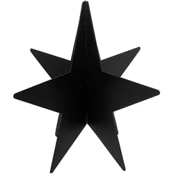 Dekostern Elys schwarz 18cm