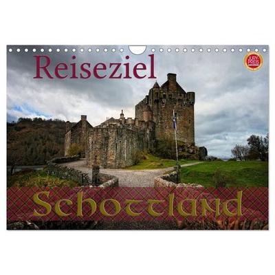 Reiseziel Schottland (Wandkalender 2027 DIN A4 quer), CALVENDO Monatskalender