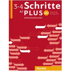 Schritte plus Neu 3+4. Deutsch als Zweitsprache. Spielesammlung, Sprachbücher von Cornelia Klepsch