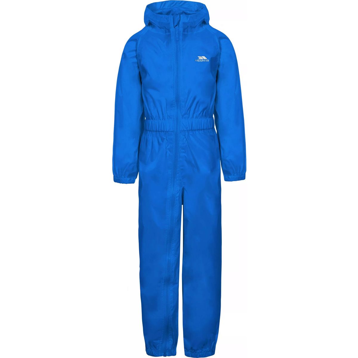 Trespass Button - Childs Unisex Rain Suit blue (BLU) 4 UCSURAF10001_BLU_4