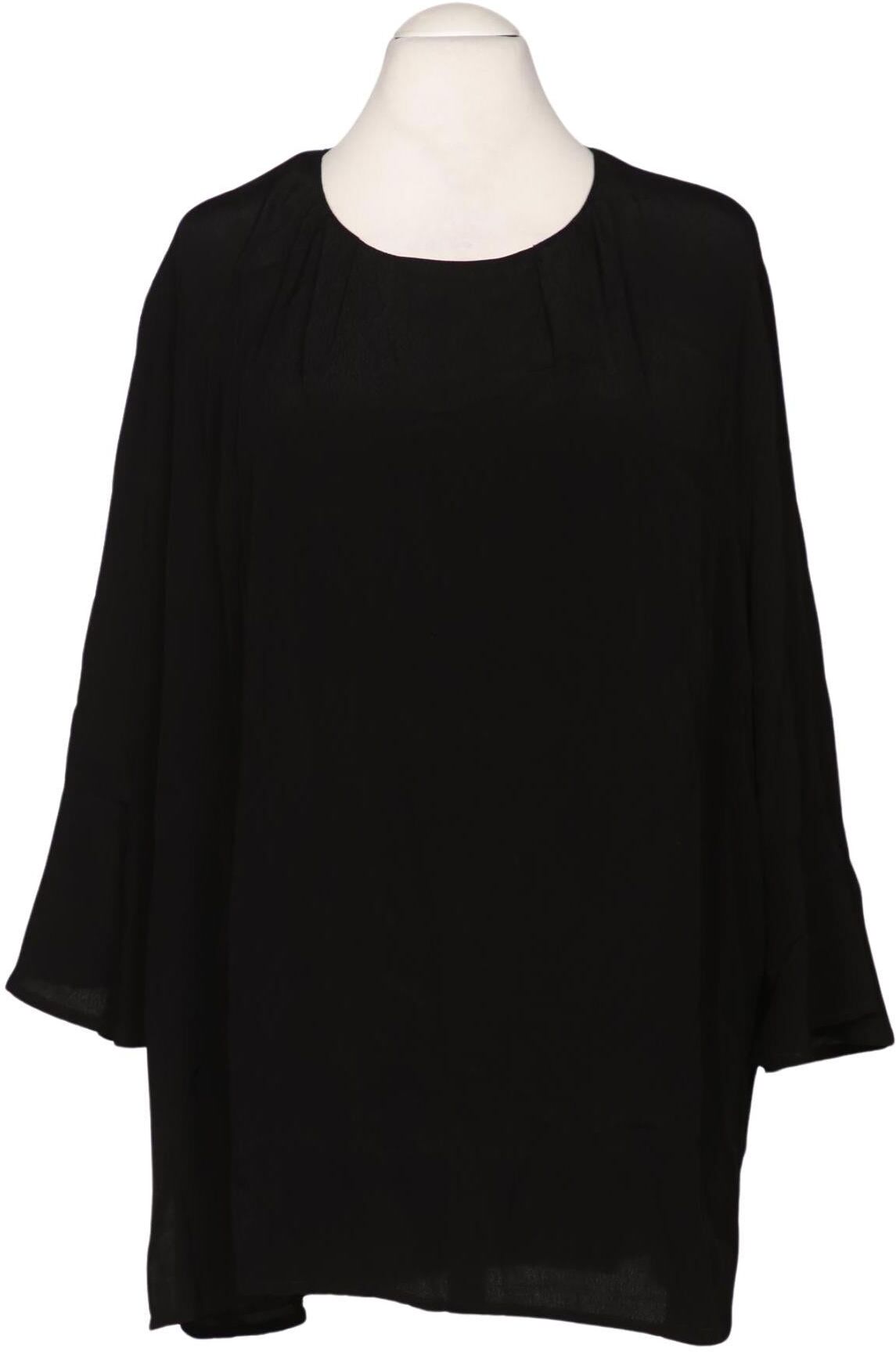 Kj brand Damen Bluse, Schwarz, Gr. EU 52, Viskose - Second Hand