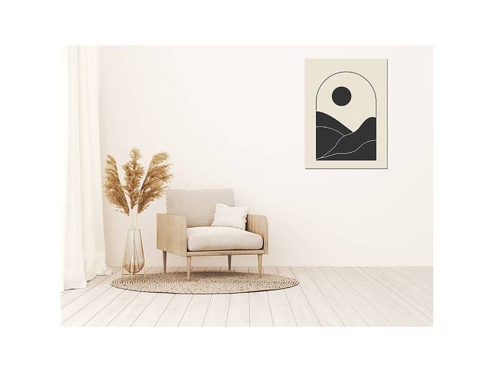 Tableau déco Contemporary Sunrise Alu-Dibond Multicolore 60 x 80cm