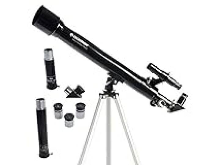 Celestron 21039 PowerSeeker 50AZ Refractor Telescope, Black