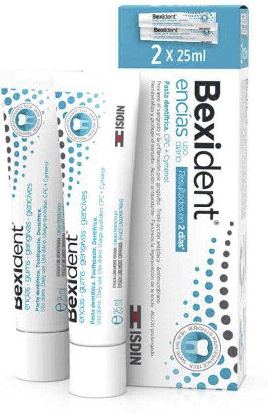 Isdin Bexident Gums dentifricio 2 x 25 ml