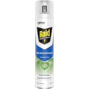 Raid Insektenspray Essentials Mückenabwehr, bis zu 4h Wirkungsdauer, 300ml