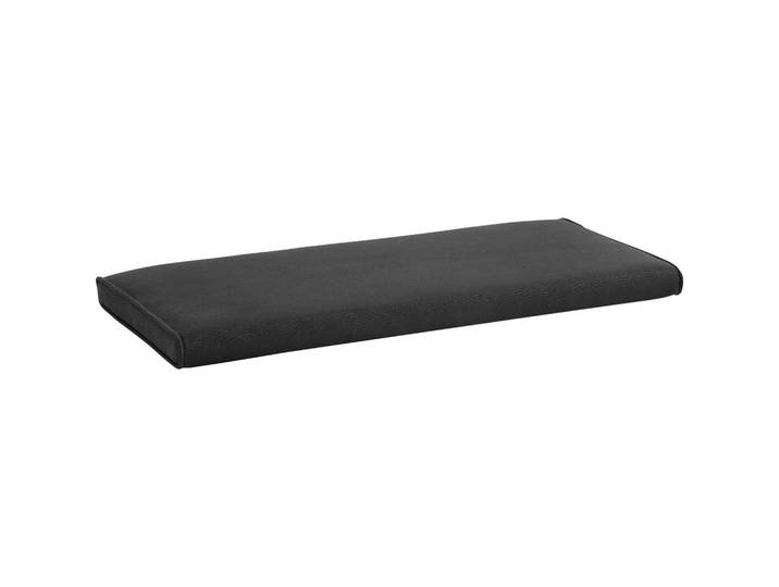 Novel Sitzkissen, Anthrazit, Grau, Füllung: Schaumstoff,Schaumstoff, 80x4x38 cm, hochwertige Qualität, formstabil, Heimtextilien, Wohntextilien, Sitzkissen